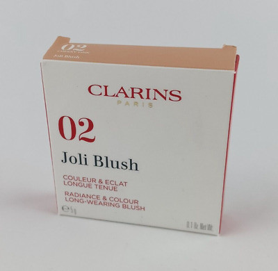 CLARINS JOLI BLUSH RADIANCE & COLOUR LONG WEARING BLUSH 02 CHERRY PINK | eBay US