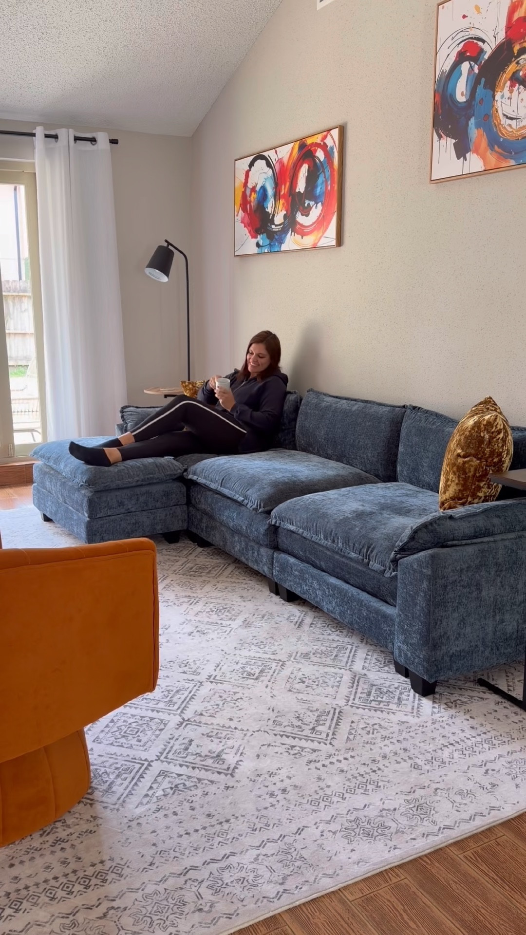 If you’re looking for a cozy but elevated living room upgrade — this modular sofa is IT 💙
The Dusty Blue Deep Seat Sofa is oversized, insanely comfortable, and comes with an ottoman (hello, movie nights 🙌). The chenille fabric feels soft and luxe, and the deep seats make it perfect for lounging, hosting, or even working from home.
✔️ Modular design
✔️ Deep, comfy cushions
✔️ Sleeper-friendly size
✔️ Perfect for apartments or studios
✔️ Such a chic statement color
This is one of those pieces that makes your whole space feel styled instantly ✨ Tap to shop before it sells out!
#LTKHome #LTKFinds #LTKStyle #LivingRoomInspo #HomeDecorFinds #AmazonHome #SofaGoals #ApartmentDecor #ModernHomeStyle #CozyLiving #InteriorInspo #DustyBlue #HomeUpgrade #LTKUnder1000 

#LTKhome #LTKsalealert #LTKVideo