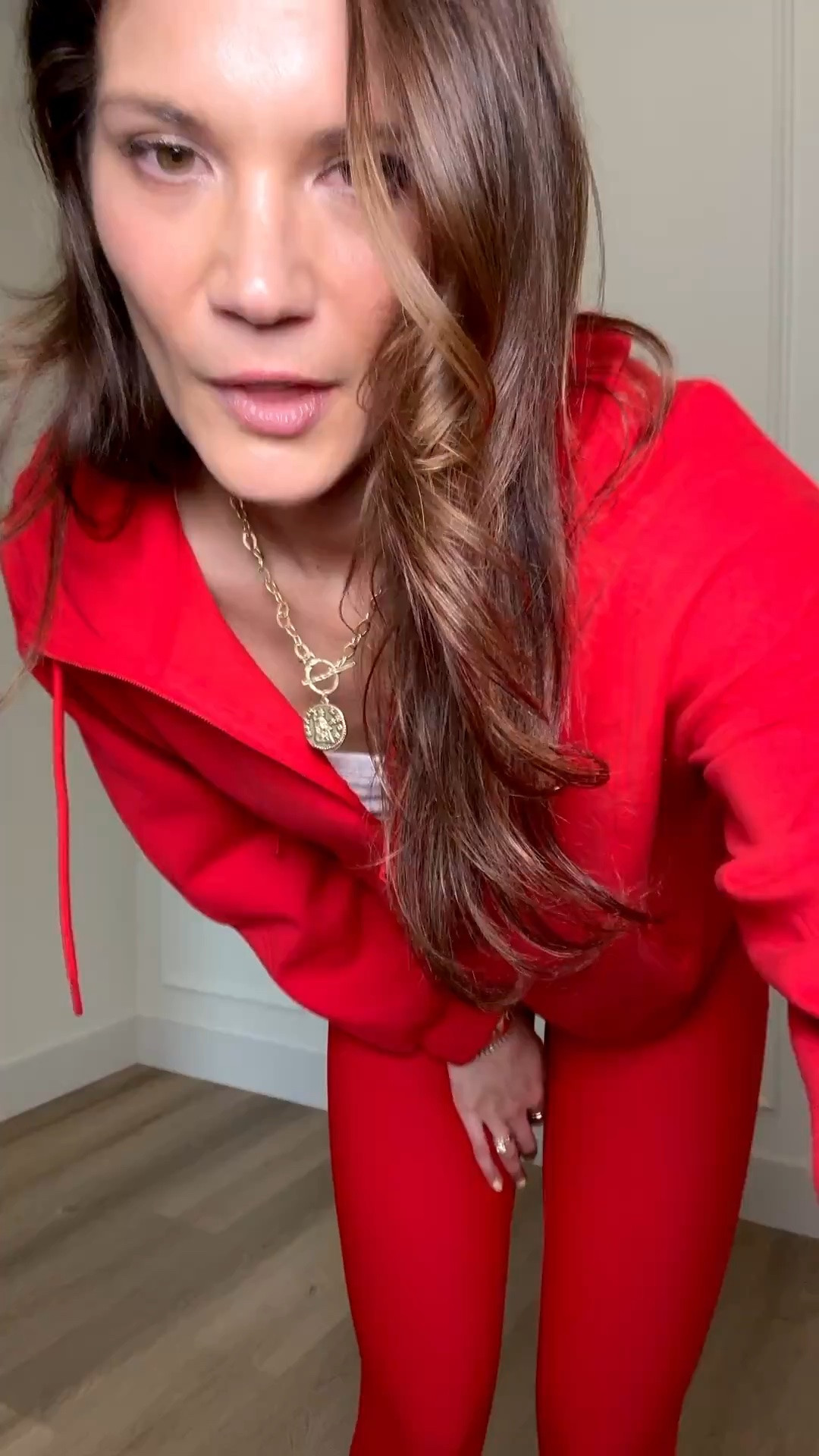 50% OFF OLD NAVY! This red matching set features a zip-up sweatshirt paired with high-waisted leggings for a cozy yet stylish athleisure look. Perfect for running errands, casual weekends, or travel days, it’s comfortable, easy to wear, and effortlessly chic. Ideal for tall-girl-approved everyday outfits that are functional, trendy, and flattering.

red zip-up sweatshirt, red high-waisted leggings, casual athleisure outfit, tall girl style, cozy weekend outfit, stylish athleisure set, comfortable travel outfit, functional everyday look StangandCo

#LTKootd #LTKSeasonal #LTKTall