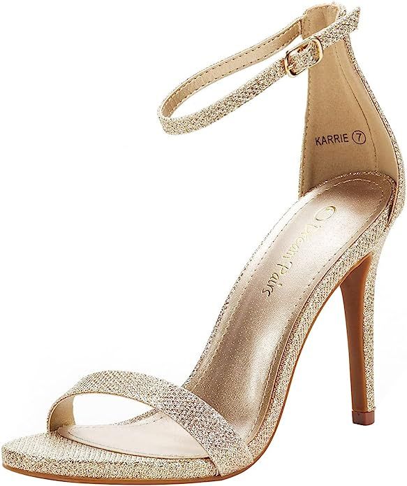 DREAM PAIRS Women's Karrie High Stiletto Pump Heeled Sandals | Amazon (US)