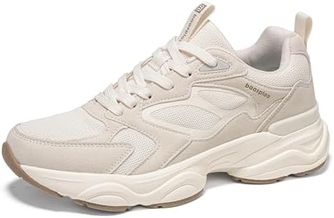 BAASPLOA Women's Casual Fashion Sneakers Lightweight Walking Platform Chunky Shoes for Women Work... | Amazon (US)