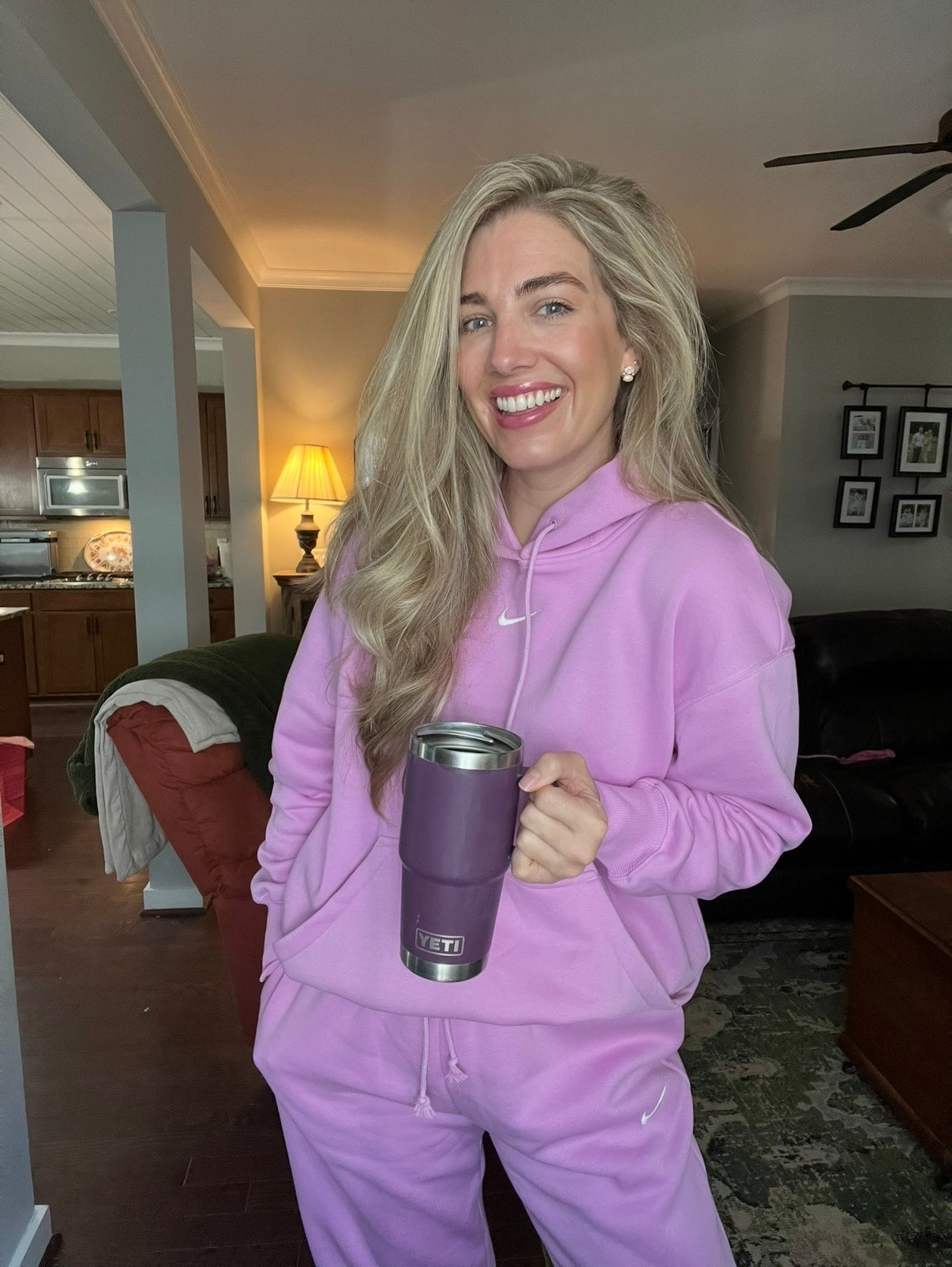 Nike athletic set. Comfortable and cozy. Great for work from home or with the kids or lounging on the weekend  

#LTKActive #LTKootd #LTKgrwm