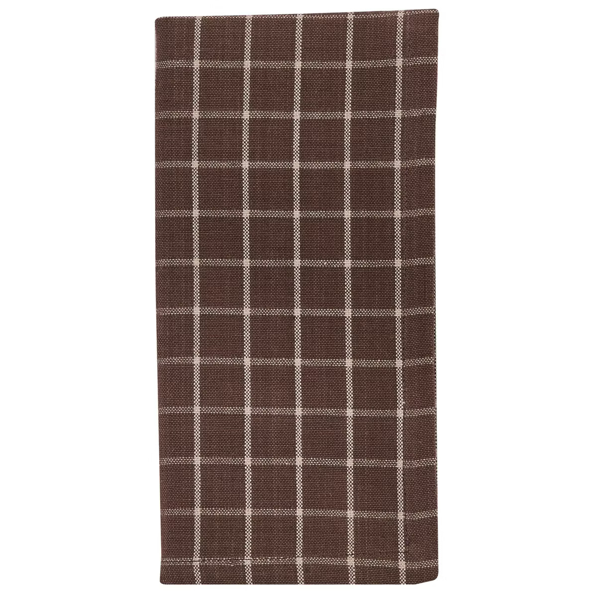 Park Designs Family Brown Plaid Napkin Set of 4 | Target