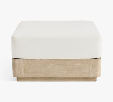 Aptos Outdoor Sectional Ottoman (32") | Pottery Barn (US)