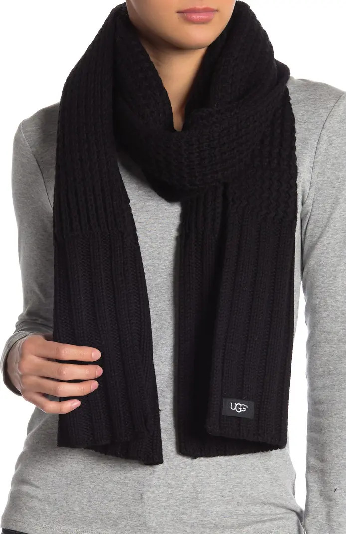 Textured Knit Scarf | Nordstrom Rack