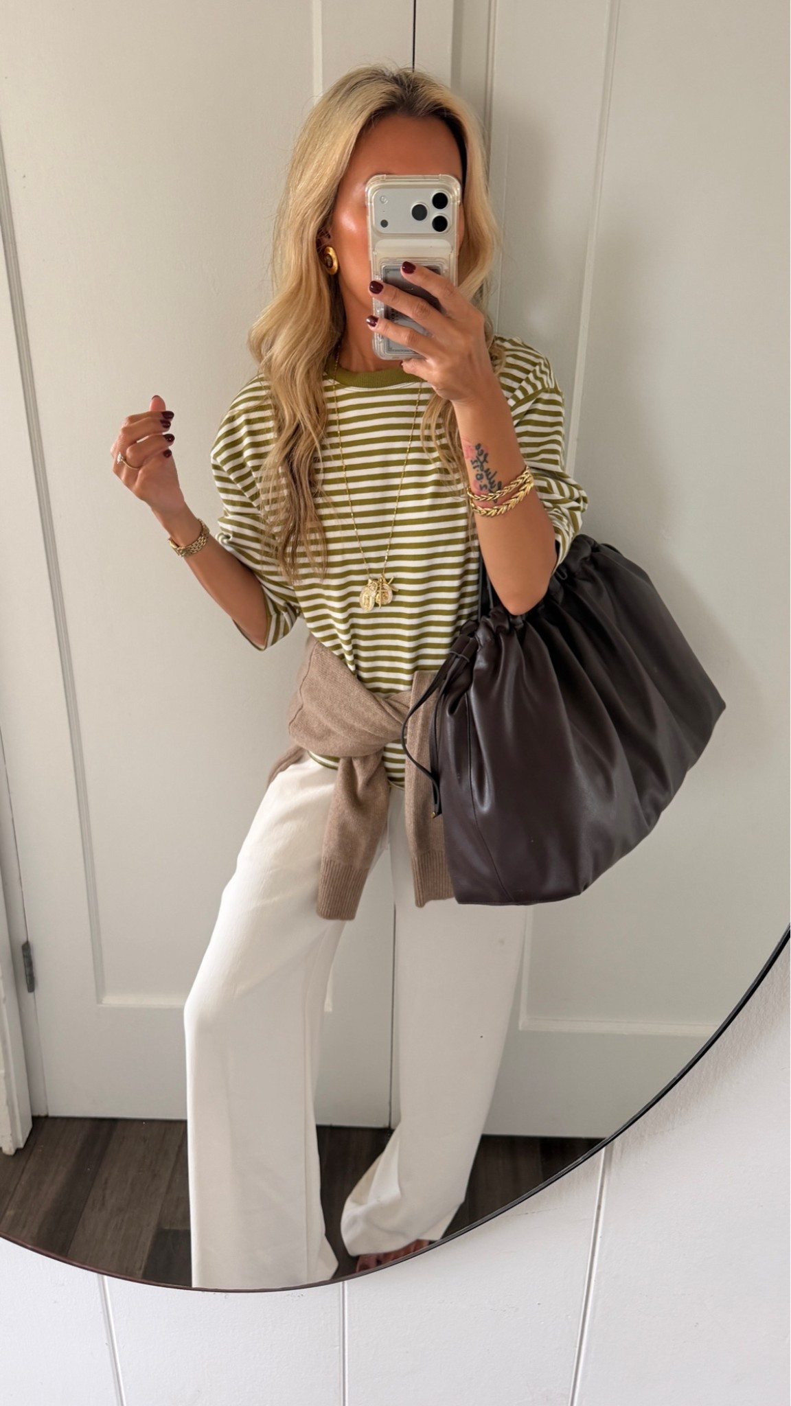 Perfect wrinkle free travel outfit, so cozy. Wearing xs top, xxs cashmere sweater, xs short pants.

#LTKTravel #LTKPetite #LTKOver40