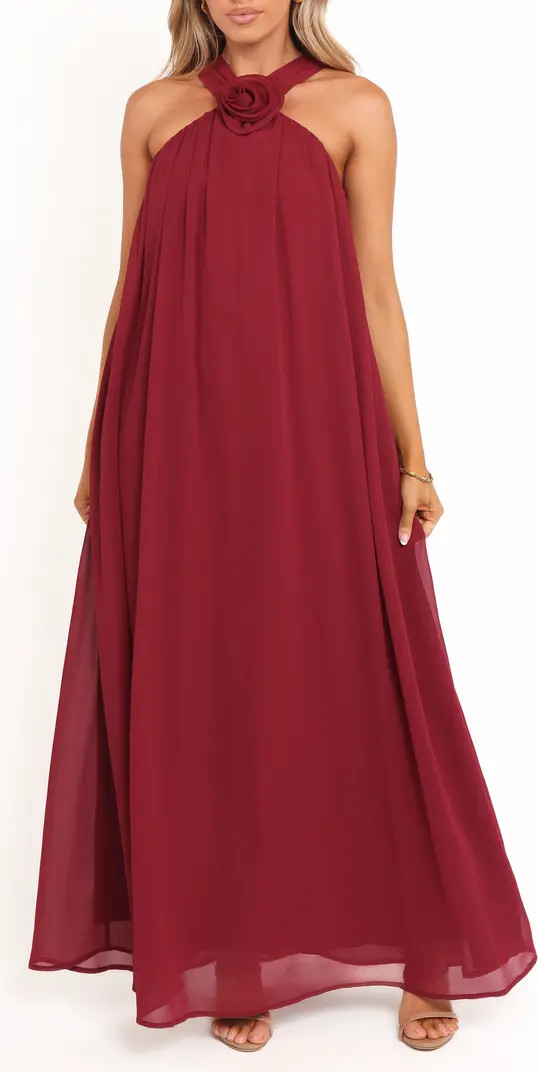 Melba Rosette Maxi Dress | Nordstrom