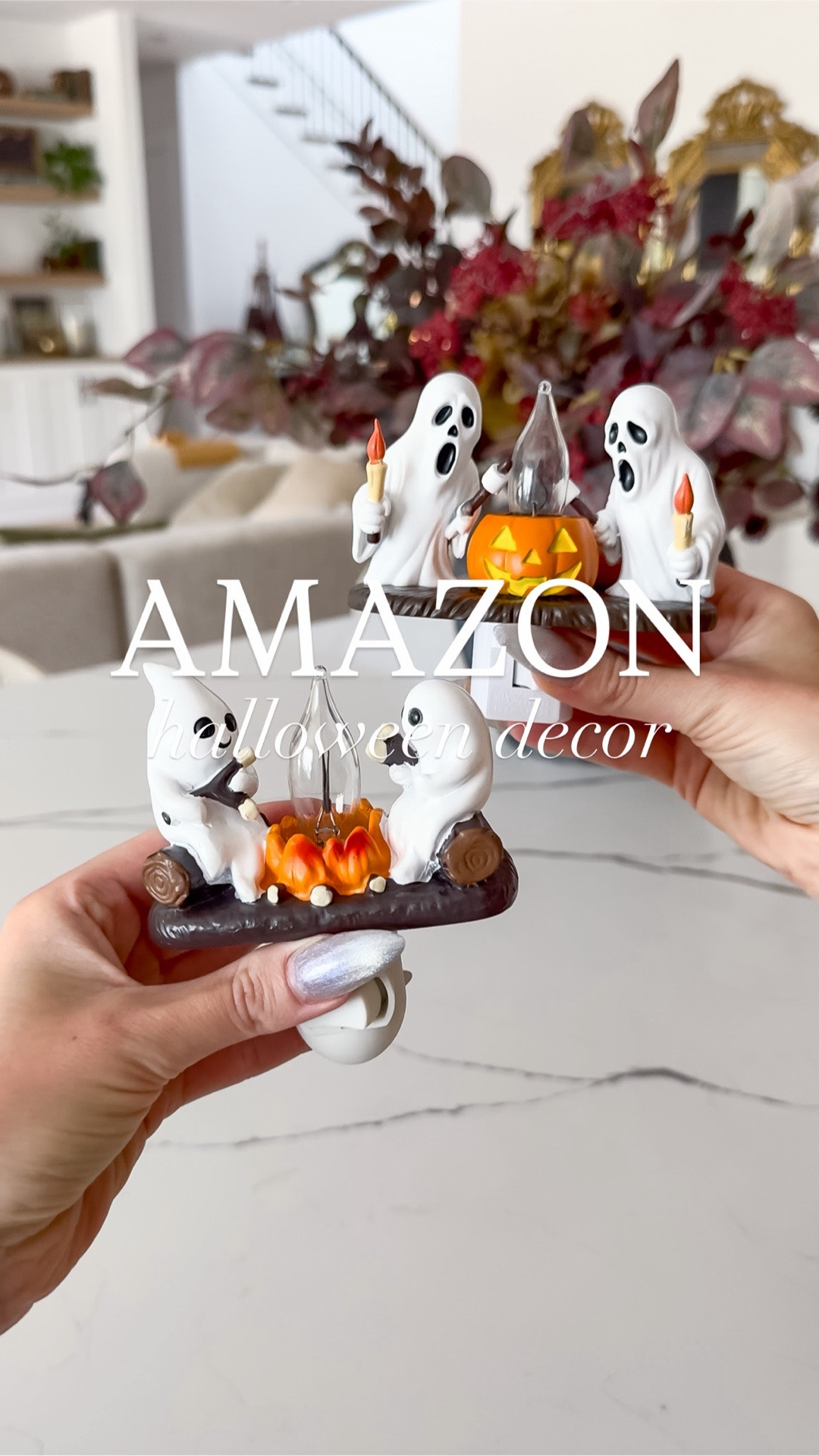 Which Halloween are you?! Spooky or cute? 
These Halloween nightlights add warm light in your own Halloween style! 👻🔥💡


#thesistershoppers #halloweendecor #amazonhalloween #spookyseason #90shalloween @amazon

#LTKSeasonal #LTKHome