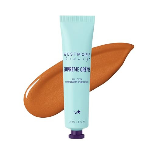 Westmore Beauty Supreme Creme All-Over Complexion Perfector – Long-Lasting CC Cream Foundation - Waterproof & Transfer-Resistant Skin Tint - 1 Oz (Rich) | Amazon (US)