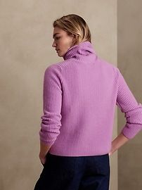 Chiara Cashmere Turtleneck Sweater | Banana Republic (US)