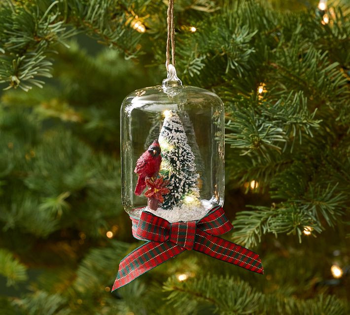 Cardinal Cloche Ornament | Pottery Barn (US)