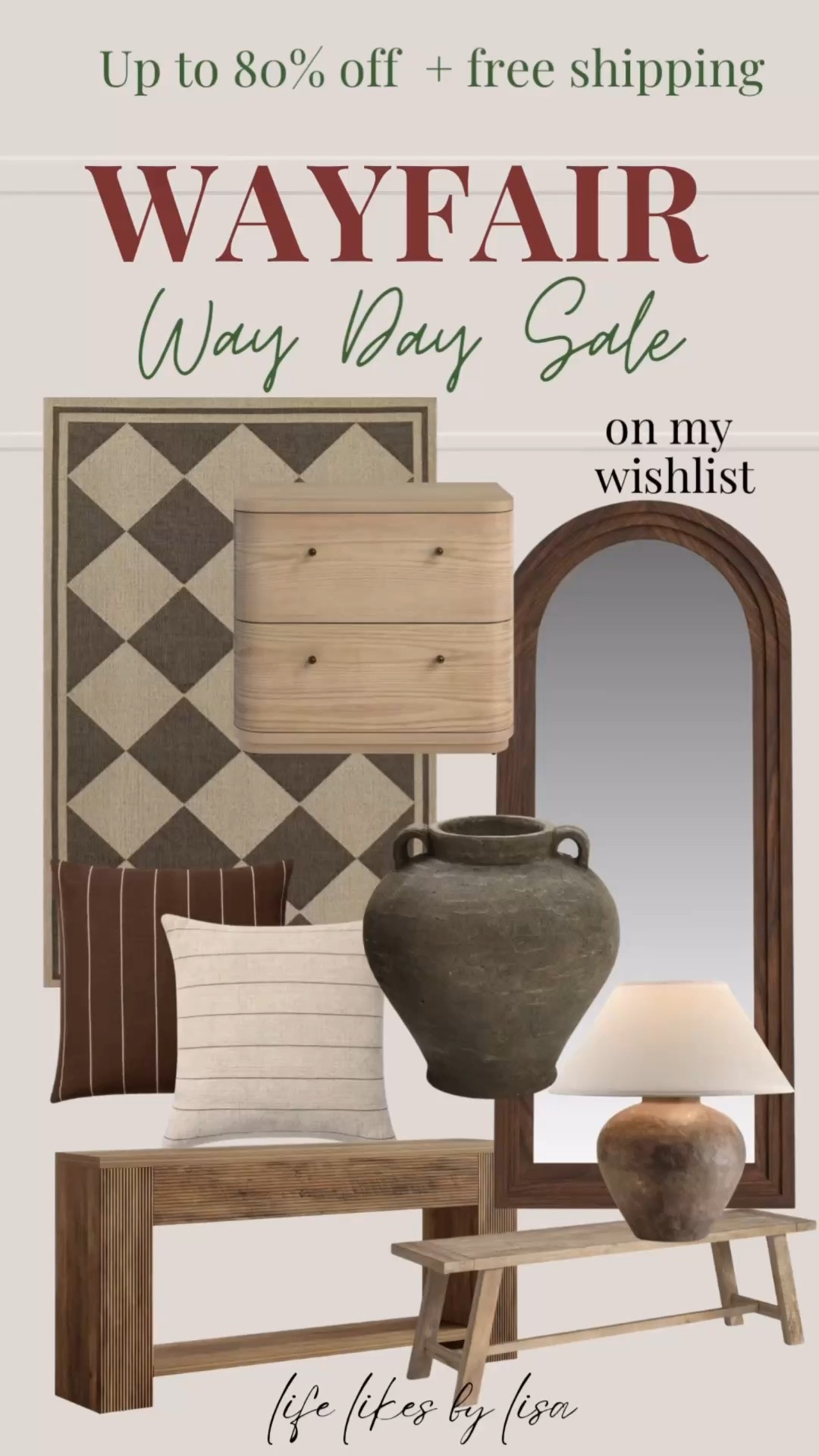 WAYFAIR WAY DAY SALE
LIVE NOW!

Today - 4/27 only! 
So do not miss it!
Sharing what’s been on my wishlist forever and the pieces I own and love!💕 

#LTKHome #LTKSaleAlert #LTKMothersDay