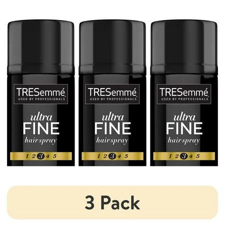 (3 pack) Tresemme Ultra Fine Mist Hair Spray for Flexible Hold with Pro Lock Tech 11 oz | Walmart (US)