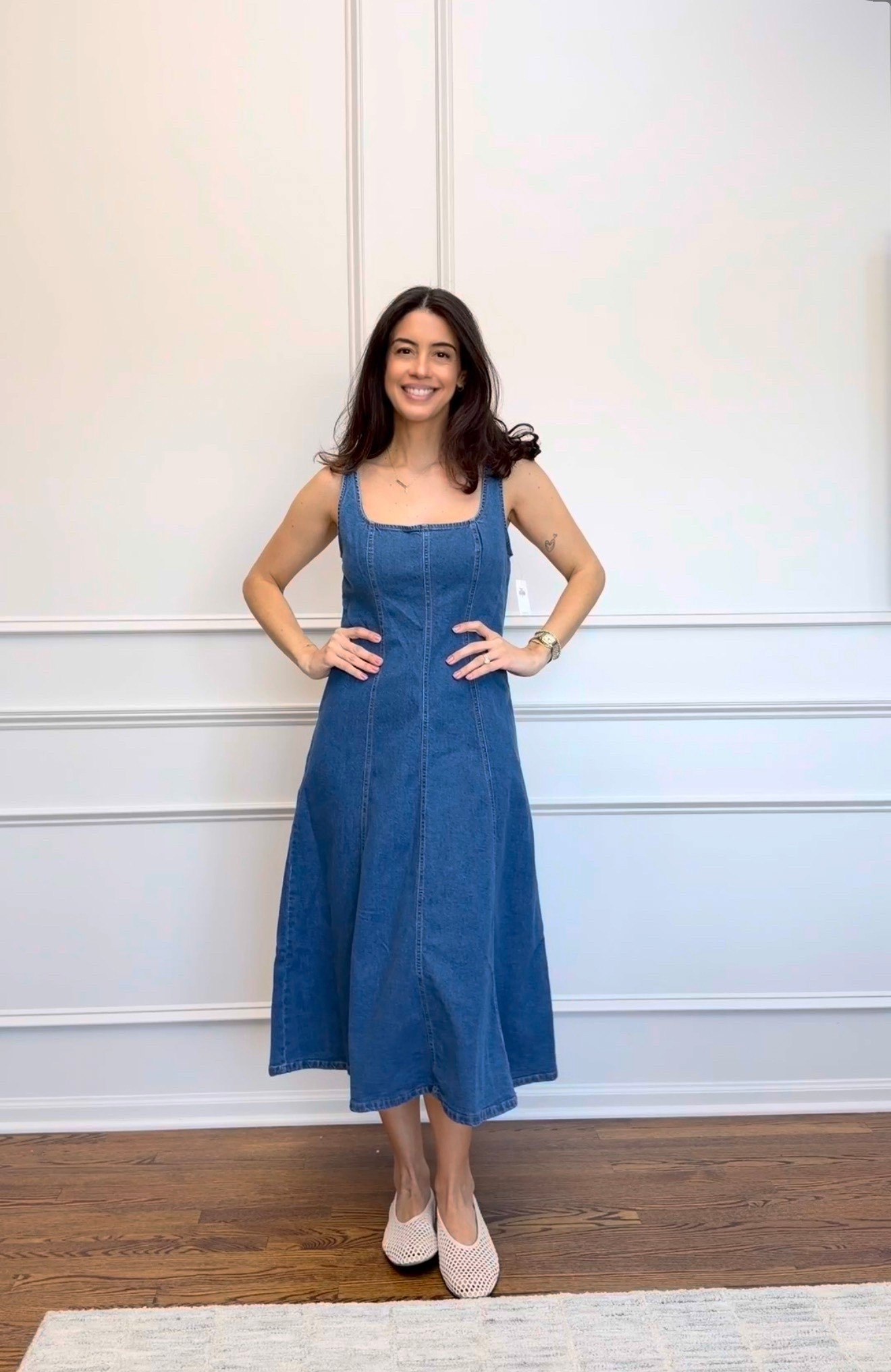 Spring dress from old navy on sale now
This dress is so pretty and flattering
Comes in more colors
It runs big. I’m wearing size small but with I got a size XS.

#LTKOver40 #LTKSaleAlert #LTKSeasonal