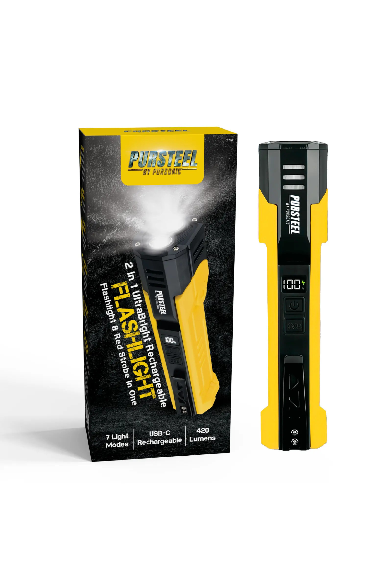 2-in-1 UltraBright Flashlight & Red Strobe | Nordstrom