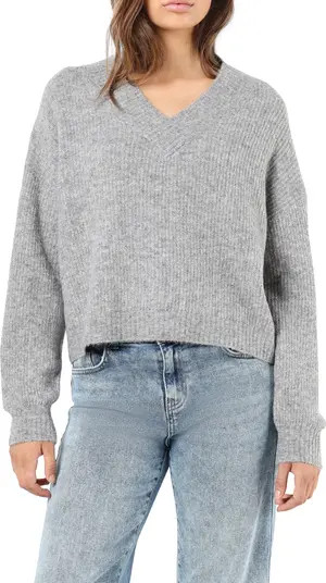 Balance Drop Shoulder V-Neck Sweater | Nordstrom