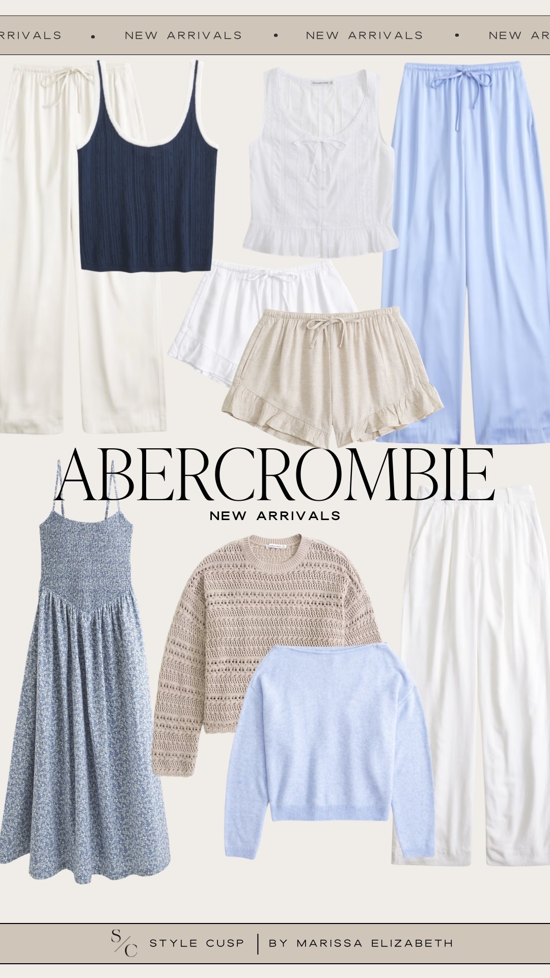 Abercrombie new spring arrivals - perfect for resort or vacationing too 🩵