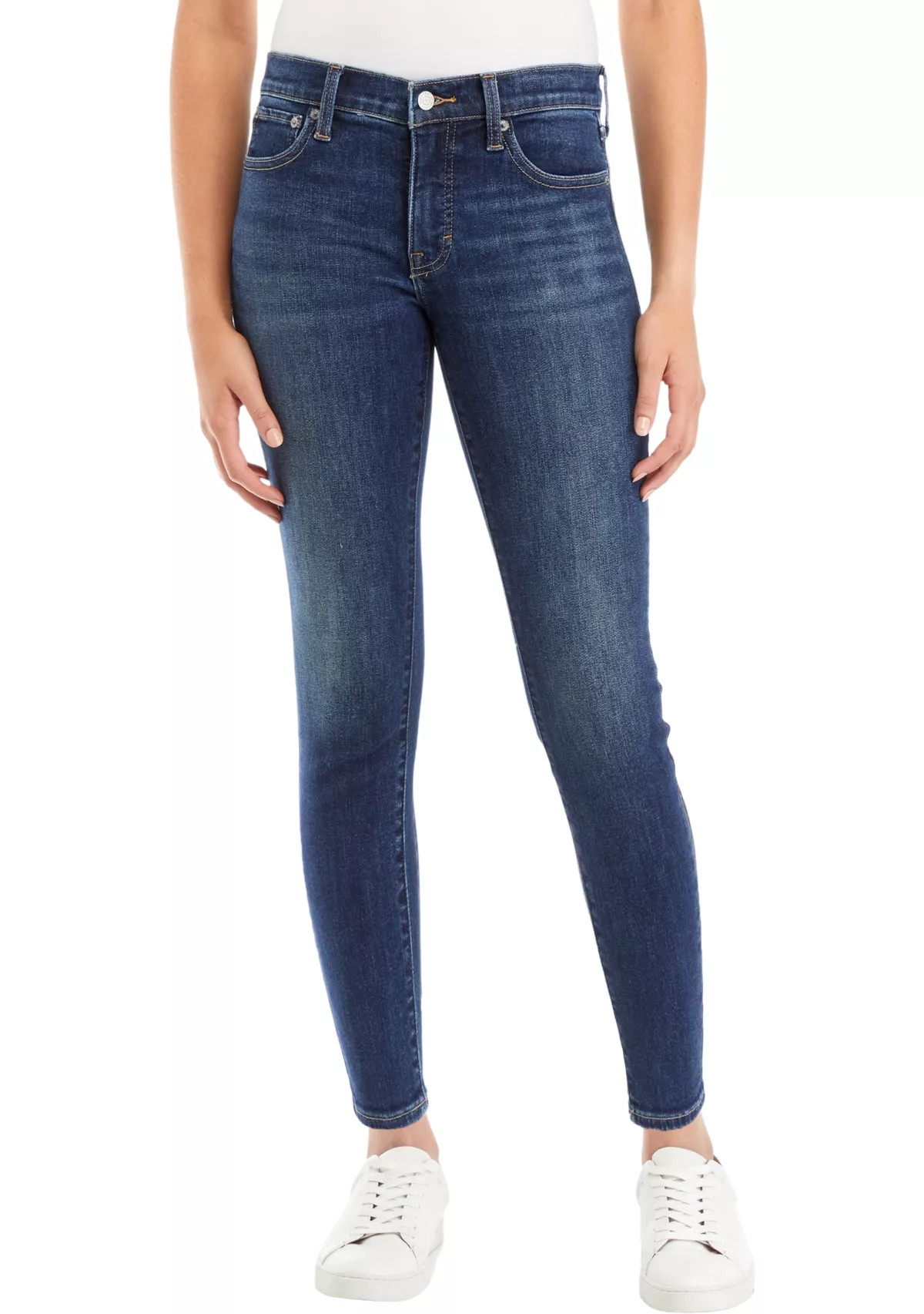 Ava Mid Rise Skinny Jeans | Belk