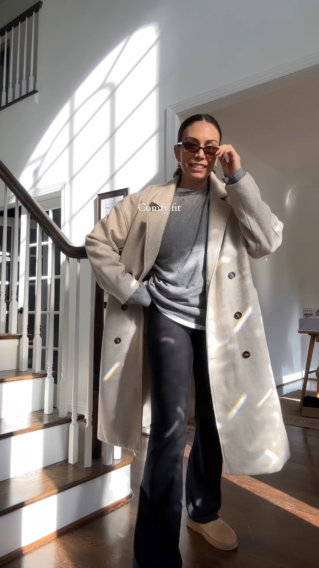 Comfy casual outfit inspo, winter coat, leggings outfit, Ugg outfitt

#LTKStyleTip #LTKFindsUnder100 #LTKWatchNow