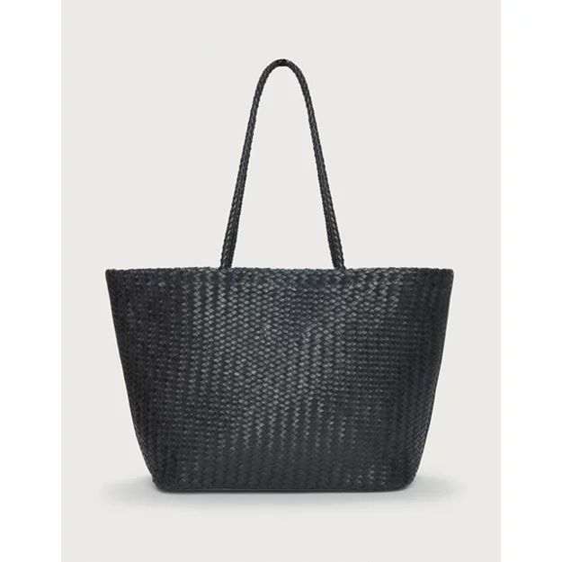 Braided Leather Tote Bag | The White Company (UK)