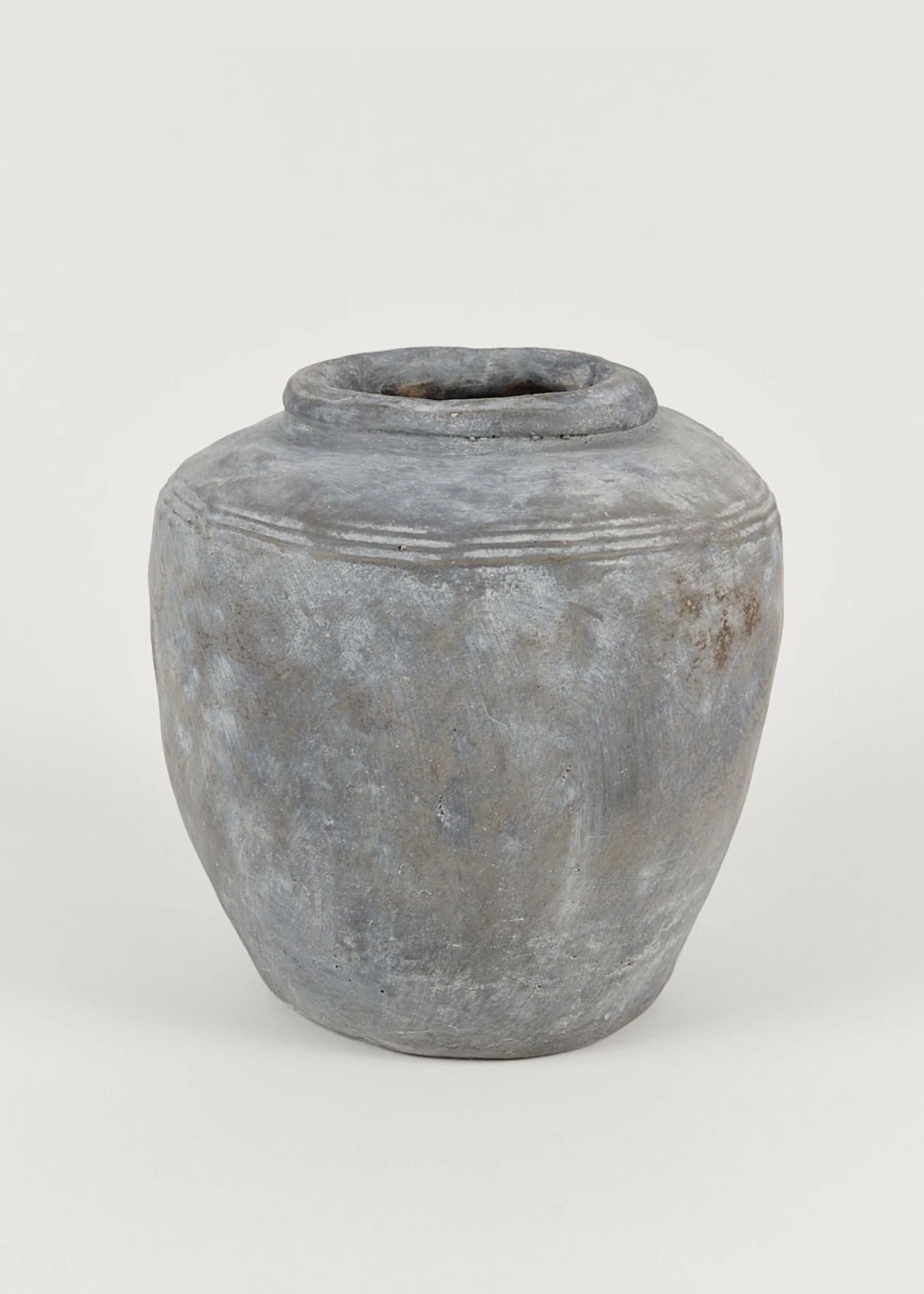 Clay Vase in Concrete Grey | Vases for the Best Value at Afloral.com | Afloral