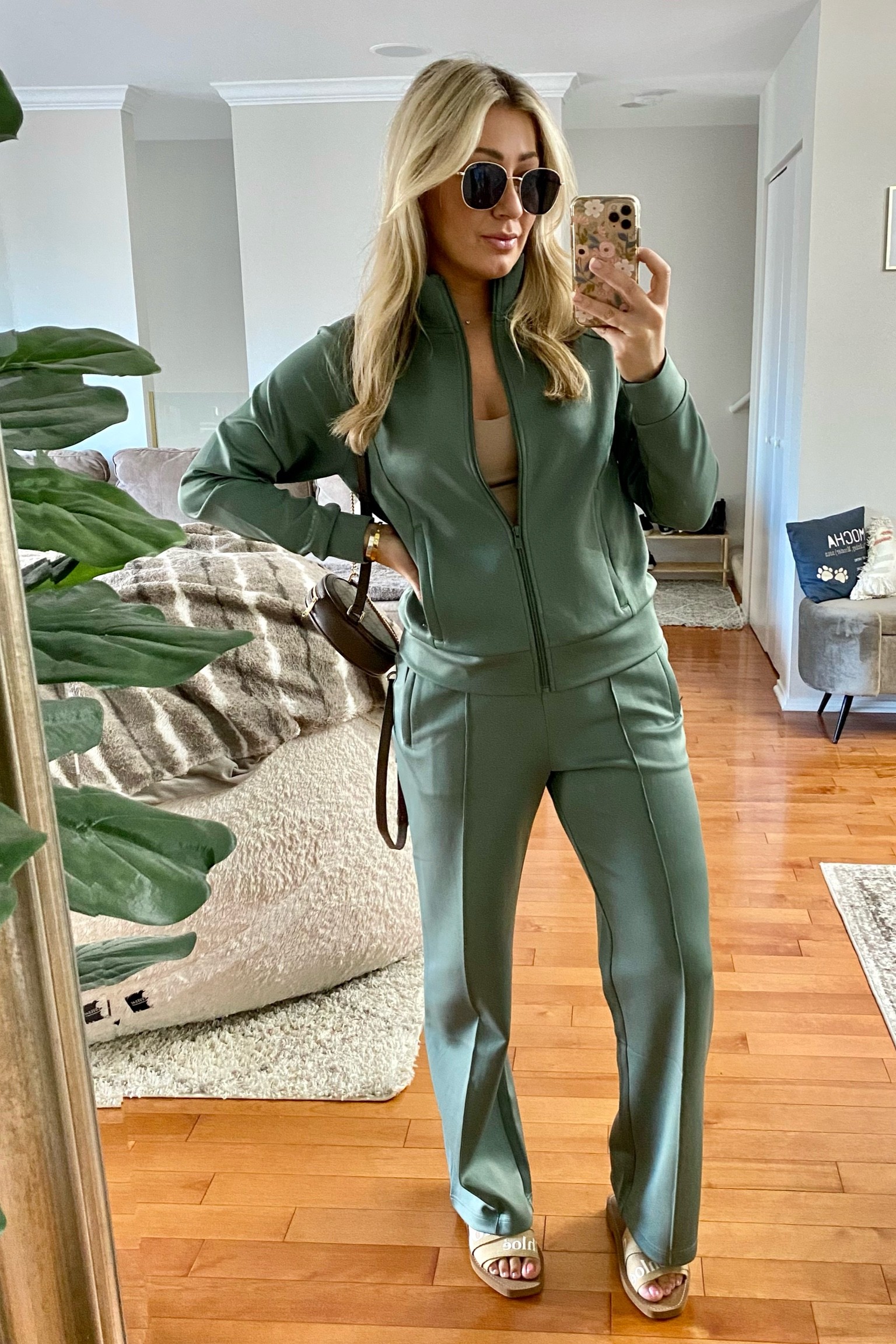 The best sage green set you’ll find. Love the retro vibes 😍 

#LTKunder100 #LTKunder50 #LTKsalealert