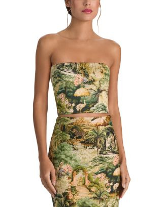 Ceresi Smocked Back Bandeau Top | Bloomingdale's (US)