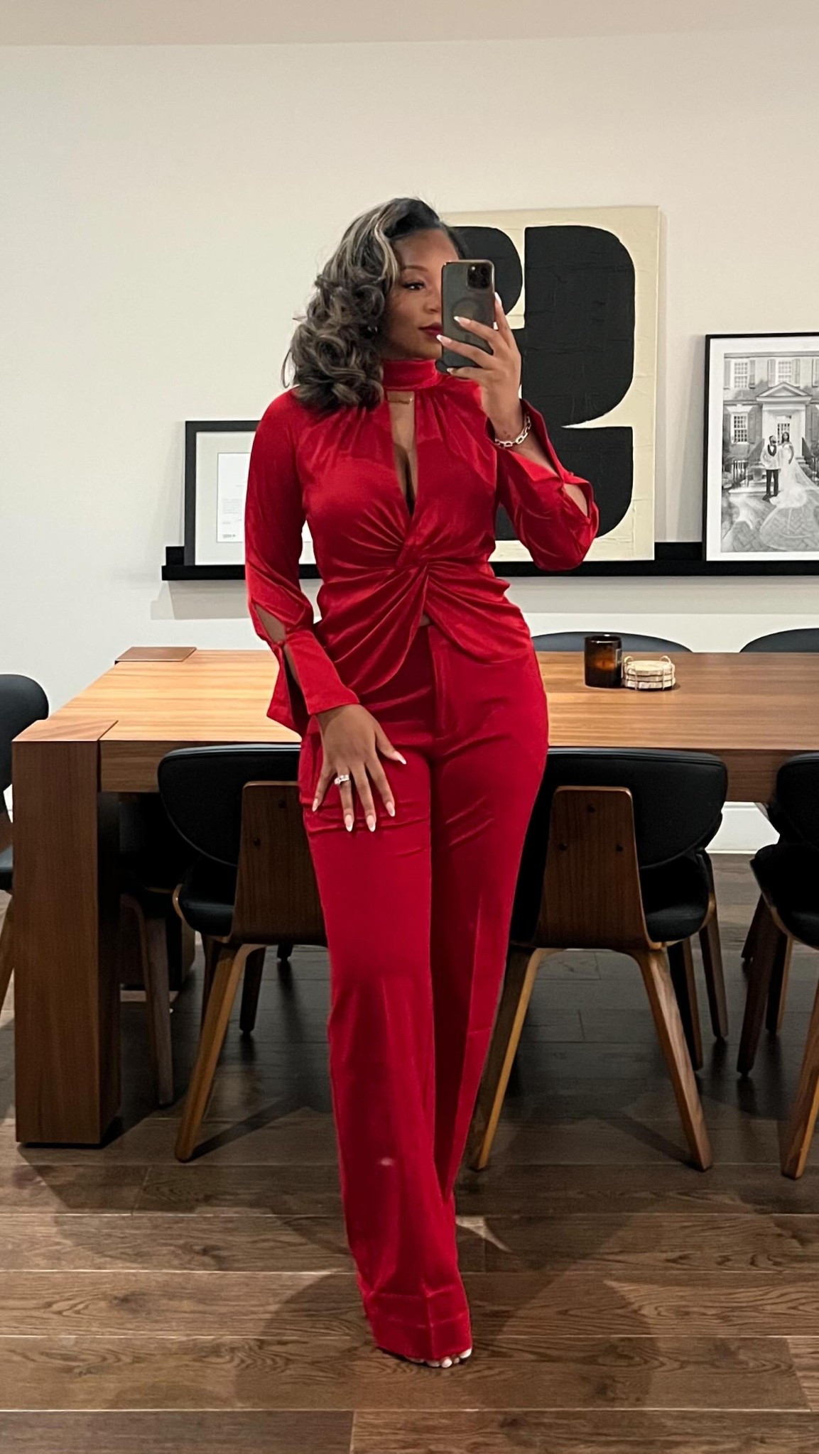 I am 5’9 200 lbs wearing medium top and 14 long pants!

#LTKTall #LTKMidsize #LTKootd