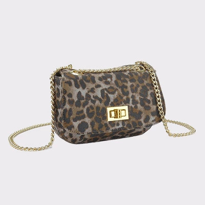 Women's Leopard Cheetah Crossbody Bag - LASCANA - Leopard Brown Leopard Spot O/S | Target