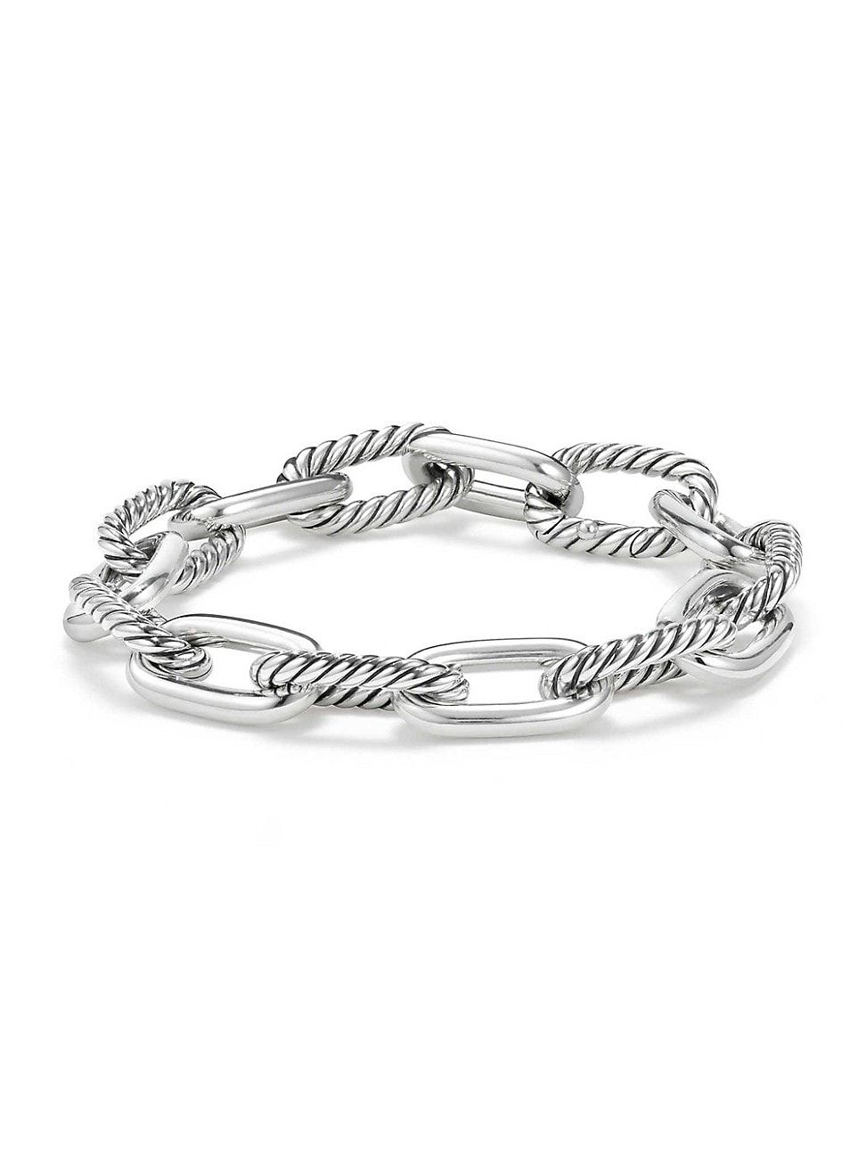 David Yurman Women's Madison Chain Medium Bracelet - Silver - Size Large | Saks Fifth Avenue