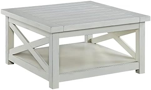 Seaside Lodge White Coffee Table by Home Styles | Amazon (US)