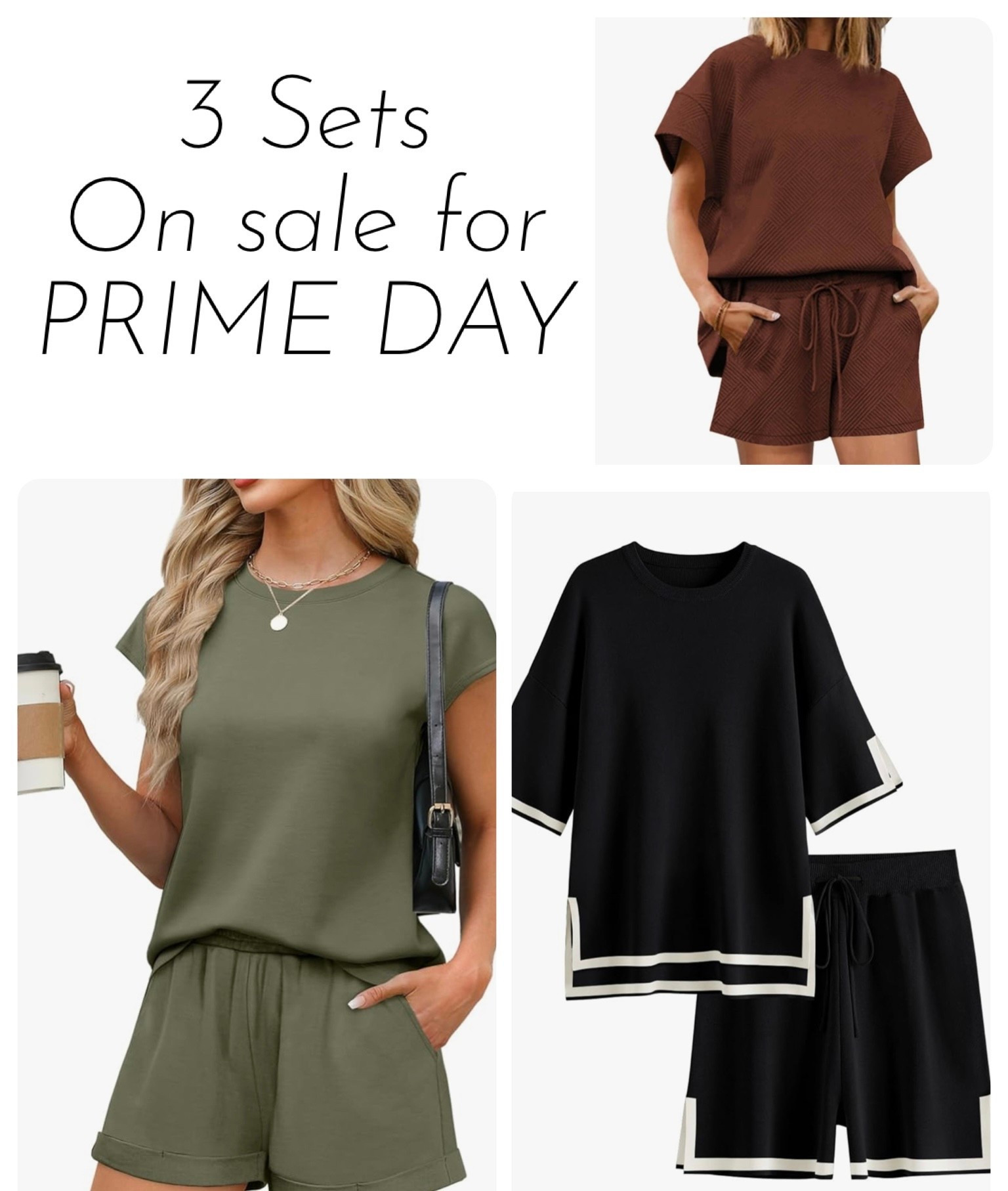 Summers sets are the best. It takes the guessing game out of putting outfits together! 


#primeday

#LTKSaleAlert #LTKSeasonal #LTKFindsUnder50