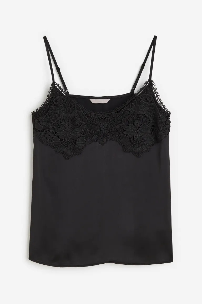 Lingerie-Top mit Spitze | H&M (DE, AT, CH, NL, FI)