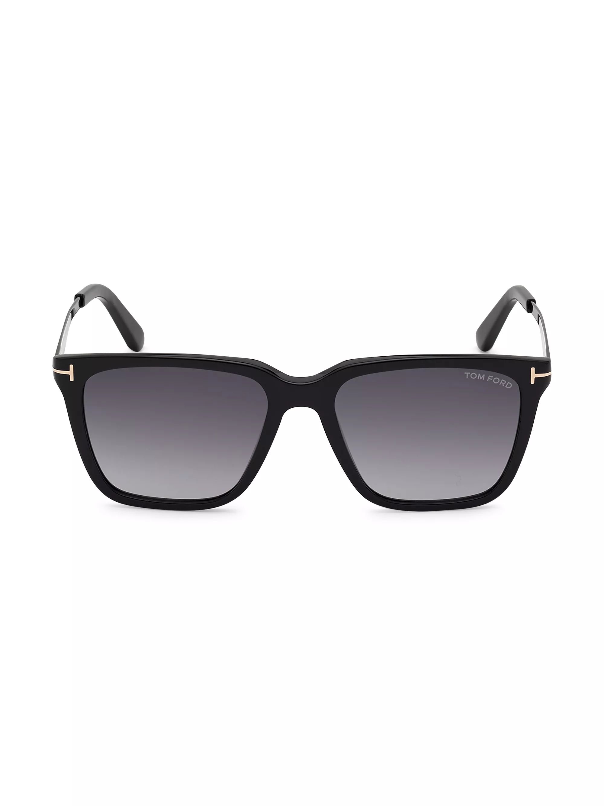 Shop TOM FORD Garrett 54MM Square Sunglasses | Saks Fifth Avenue | Saks Fifth Avenue
