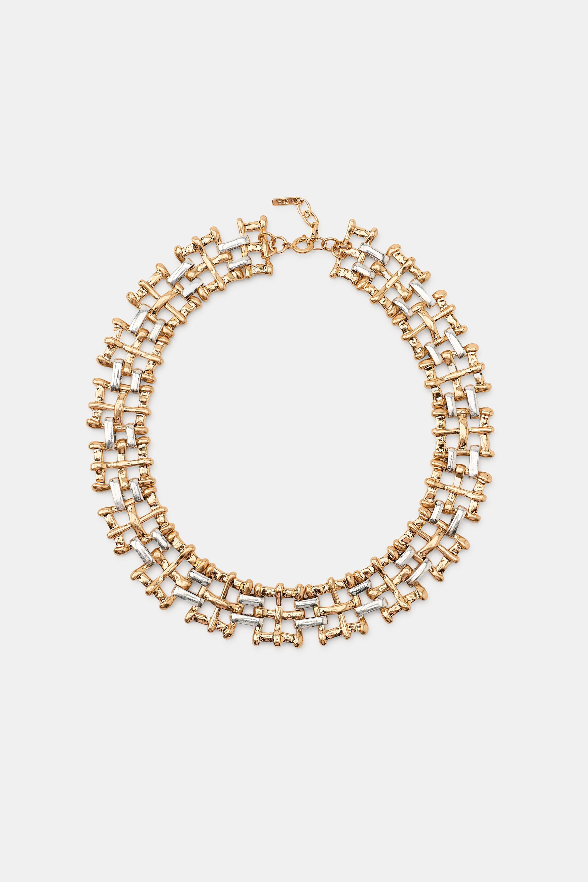 COMBINED CHAIN NECKLACE | Zara US