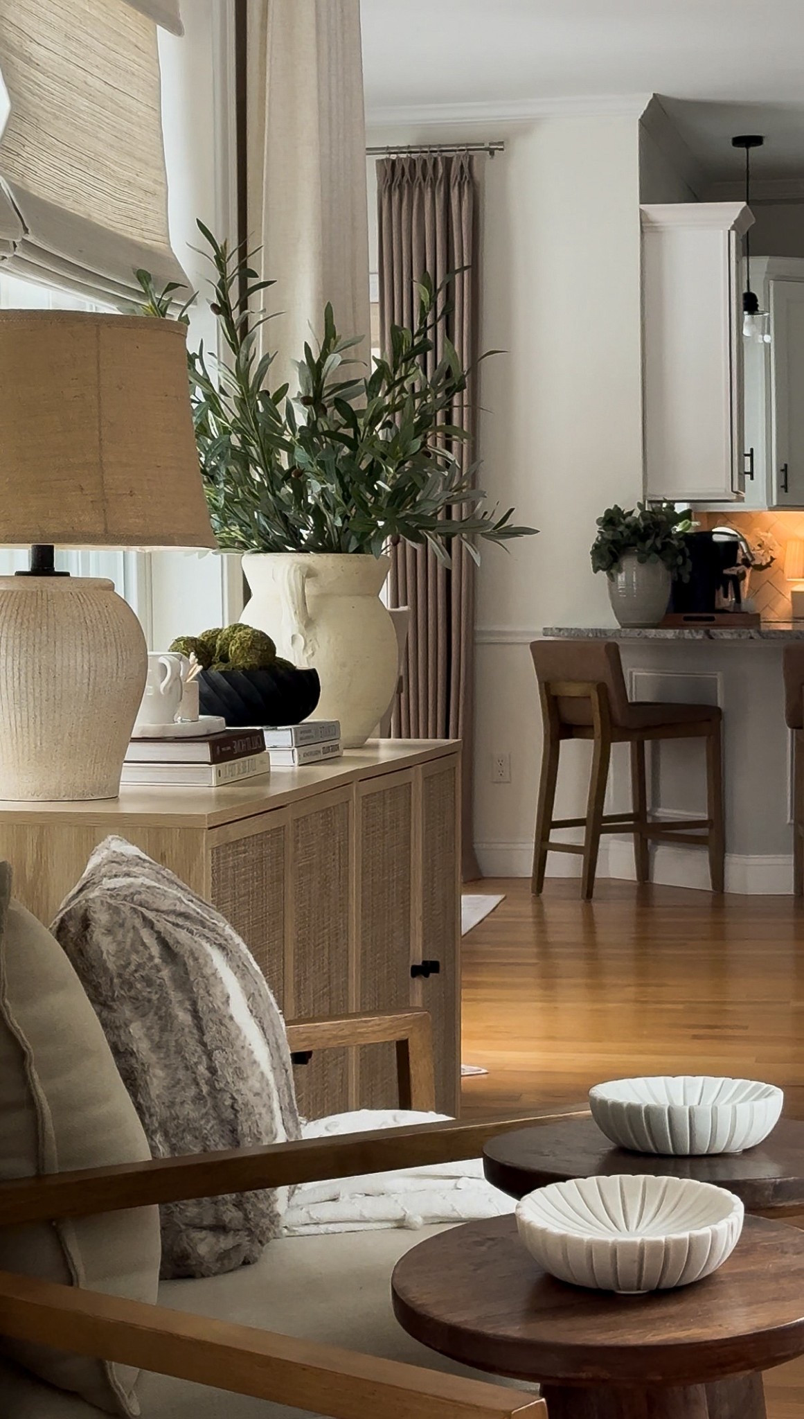 My favorite view. Living room/kitchen 

#LTKSaleAlert #LTKSeasonal #LTKHome