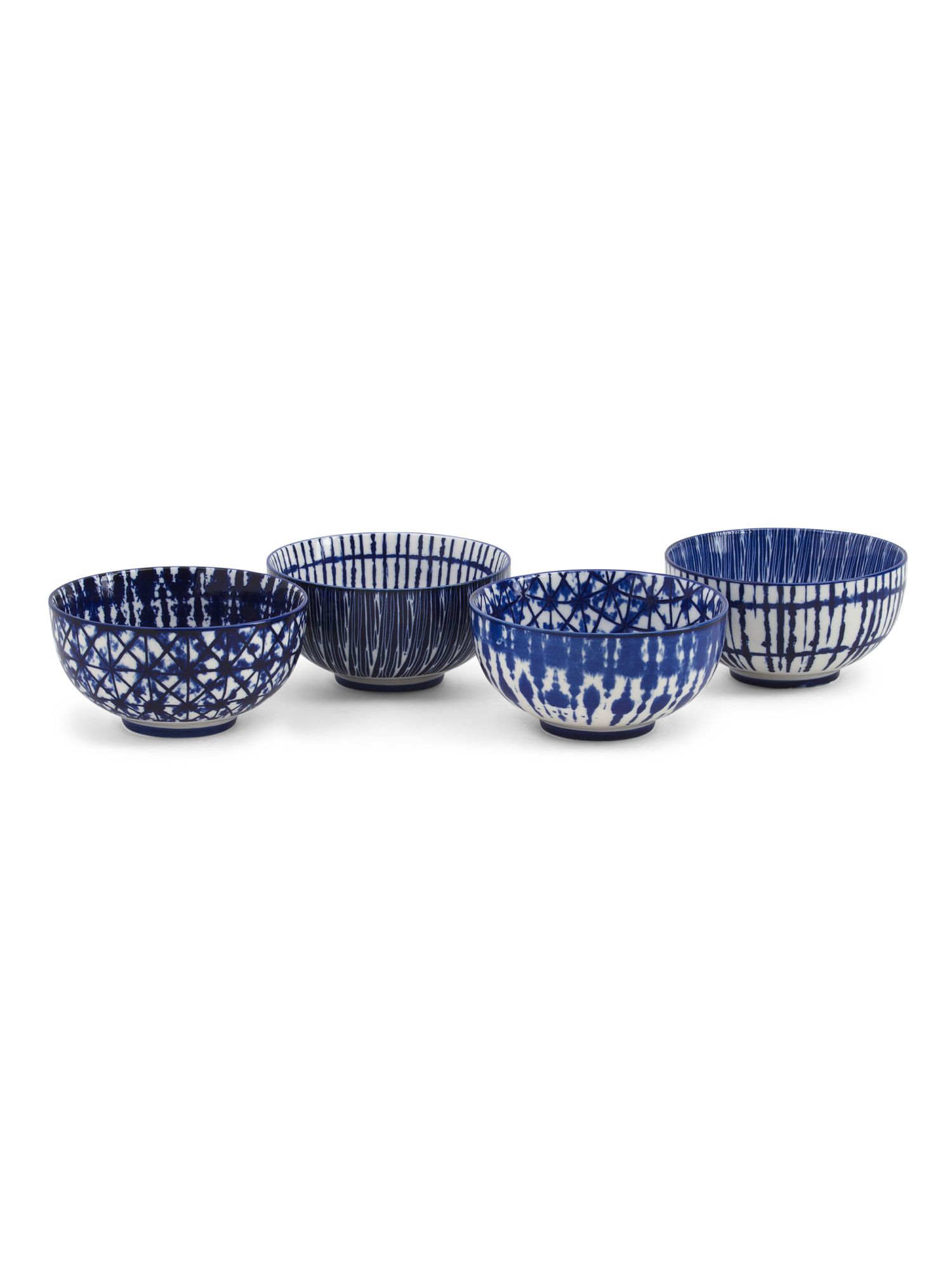 4pk Stoneware Tie Dye Bowl Set | TJ Maxx