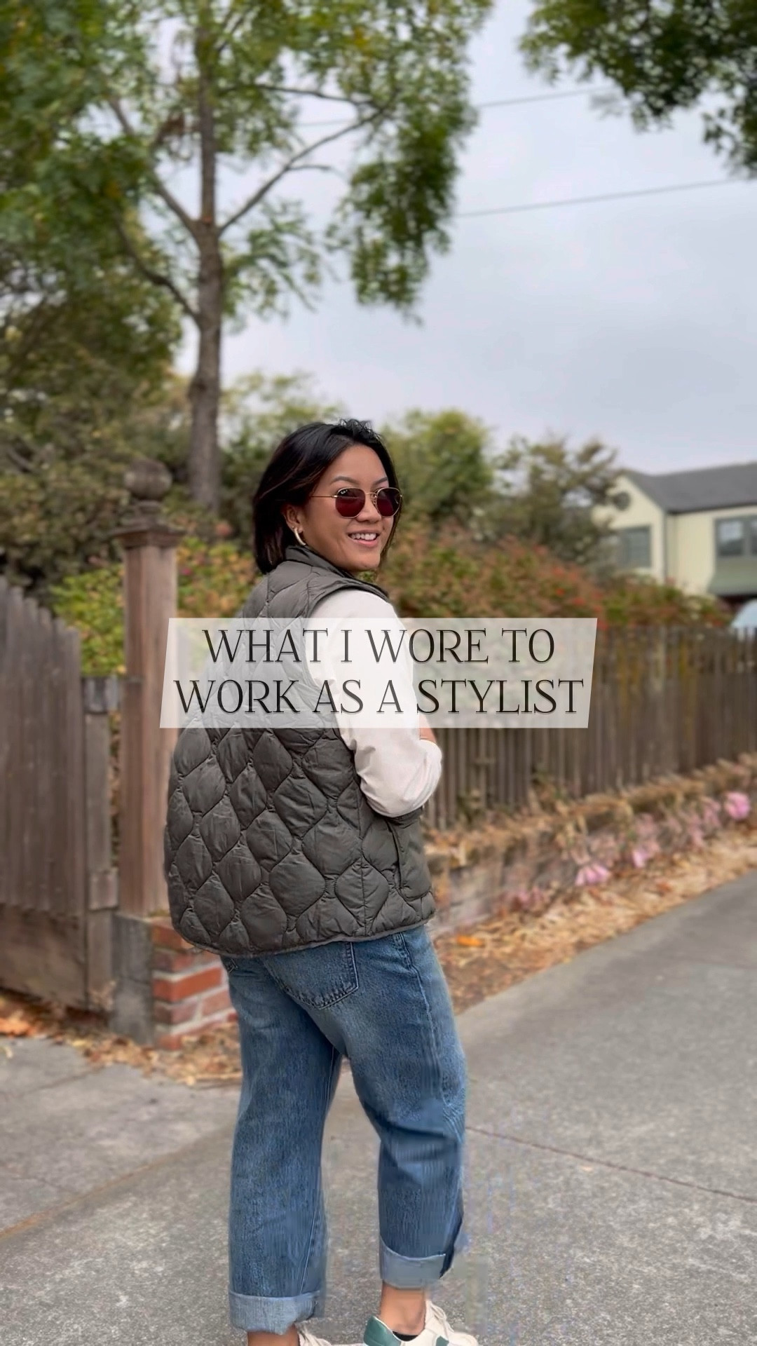 Have you been dressing for the first days of Fall or the last days of summer? 🍂🌞

A few of my favorite fall capsule styles are this basic long sleeve crewneck, dark denim, vest, and neutral everyday sneakers. To get the most wear out of your capsule wardrobe, go with cohesive colors like neutrals and earth tones. They generally go really well together and are easy to mix and match 👌🏽

#dailylooks #ltkpetite #stylingtips #minimalstyleinspiration #falloutfits #capsulestyle 

#LTKSeasonal #LTKShoeCrush #LTKStyleTip