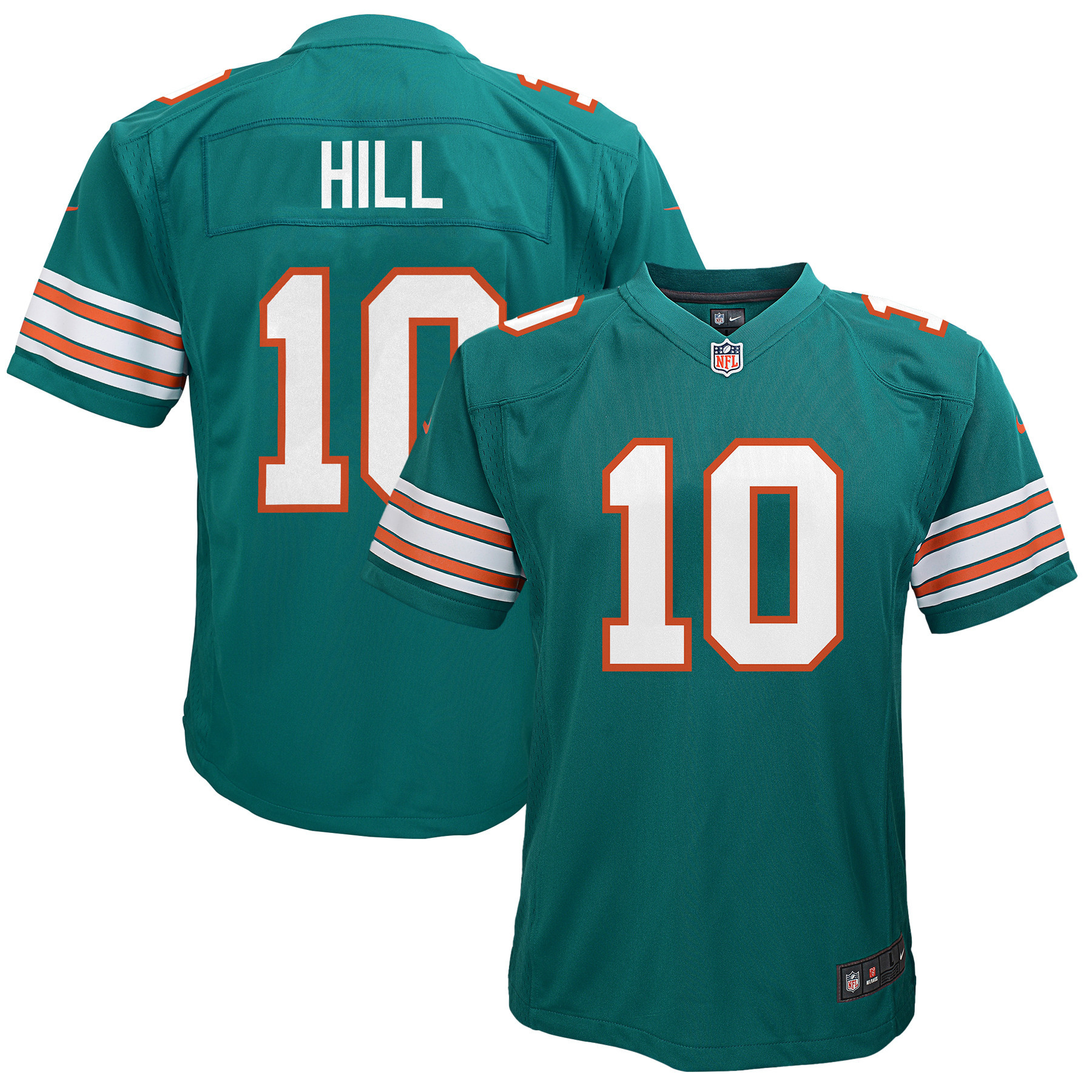 Youth Nike Tyreek Hill Aqua Miami Dolphins Game Jersey | Fanatics