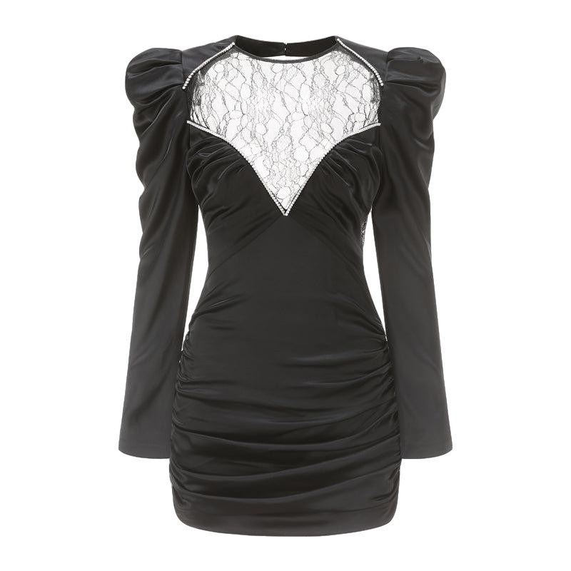 Emilia Dress In Black | Seezona