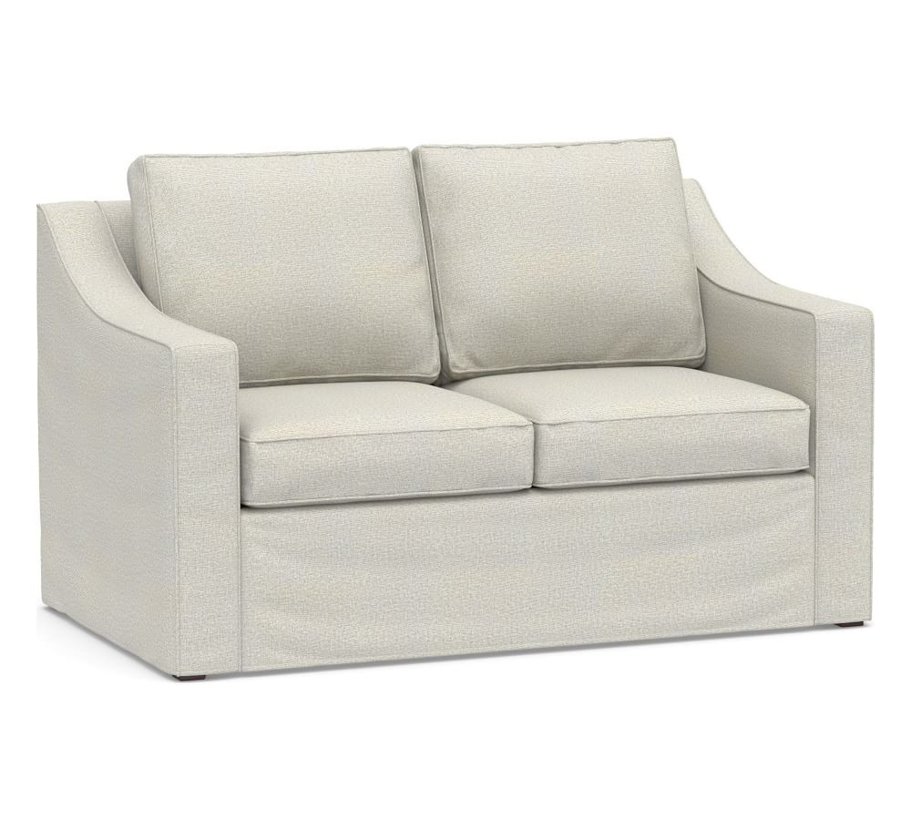 Cameron Slope Arm Slipcovered Sofa | Pottery Barn (US)
