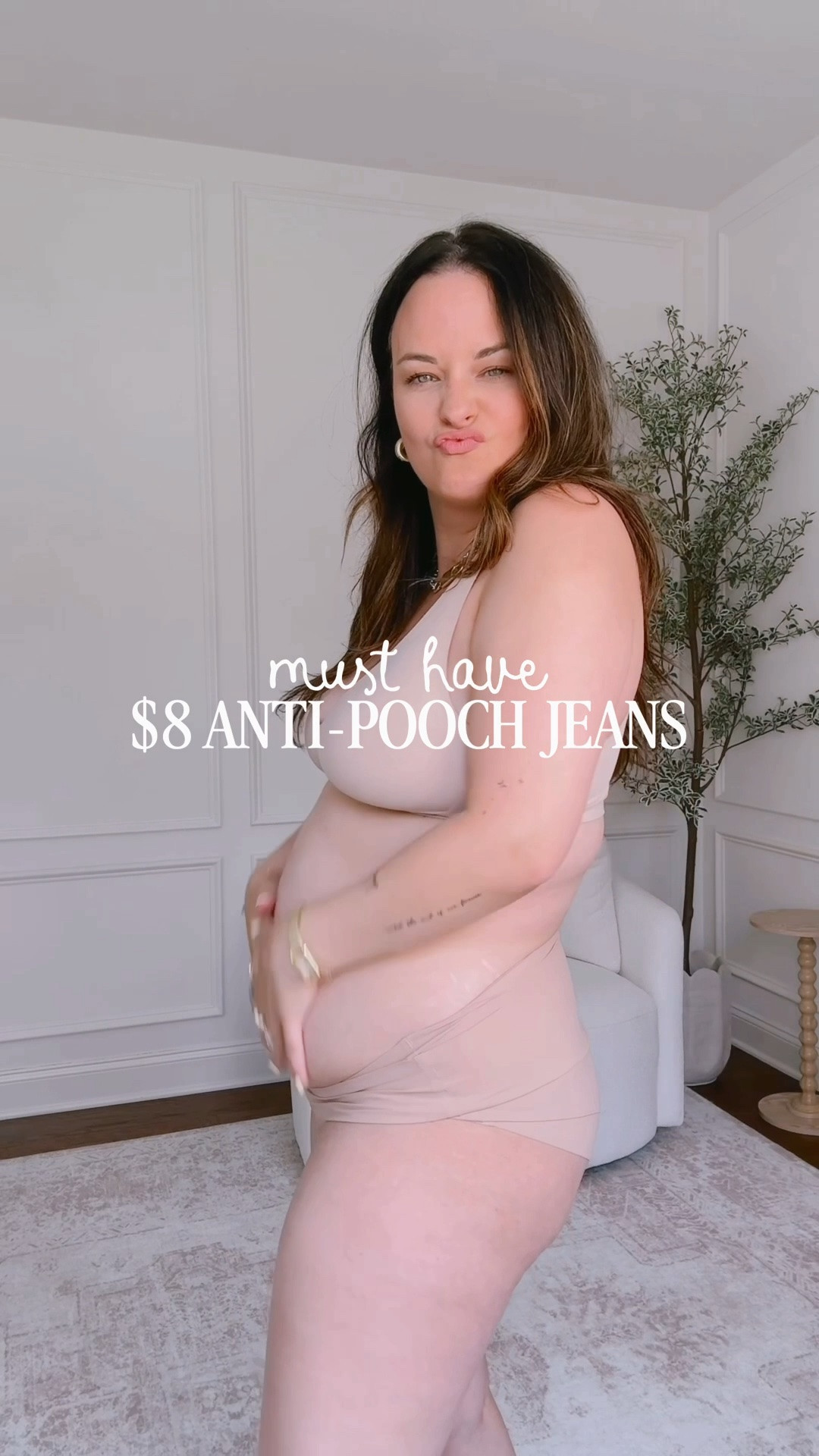 Wearing a size 14!! Yall have sold these out QUICKLY.. so I’ve linked a few other anti-pooch affordable denim I love!

#LTKSaleAlert #LTKMidsize #LTKmomlife