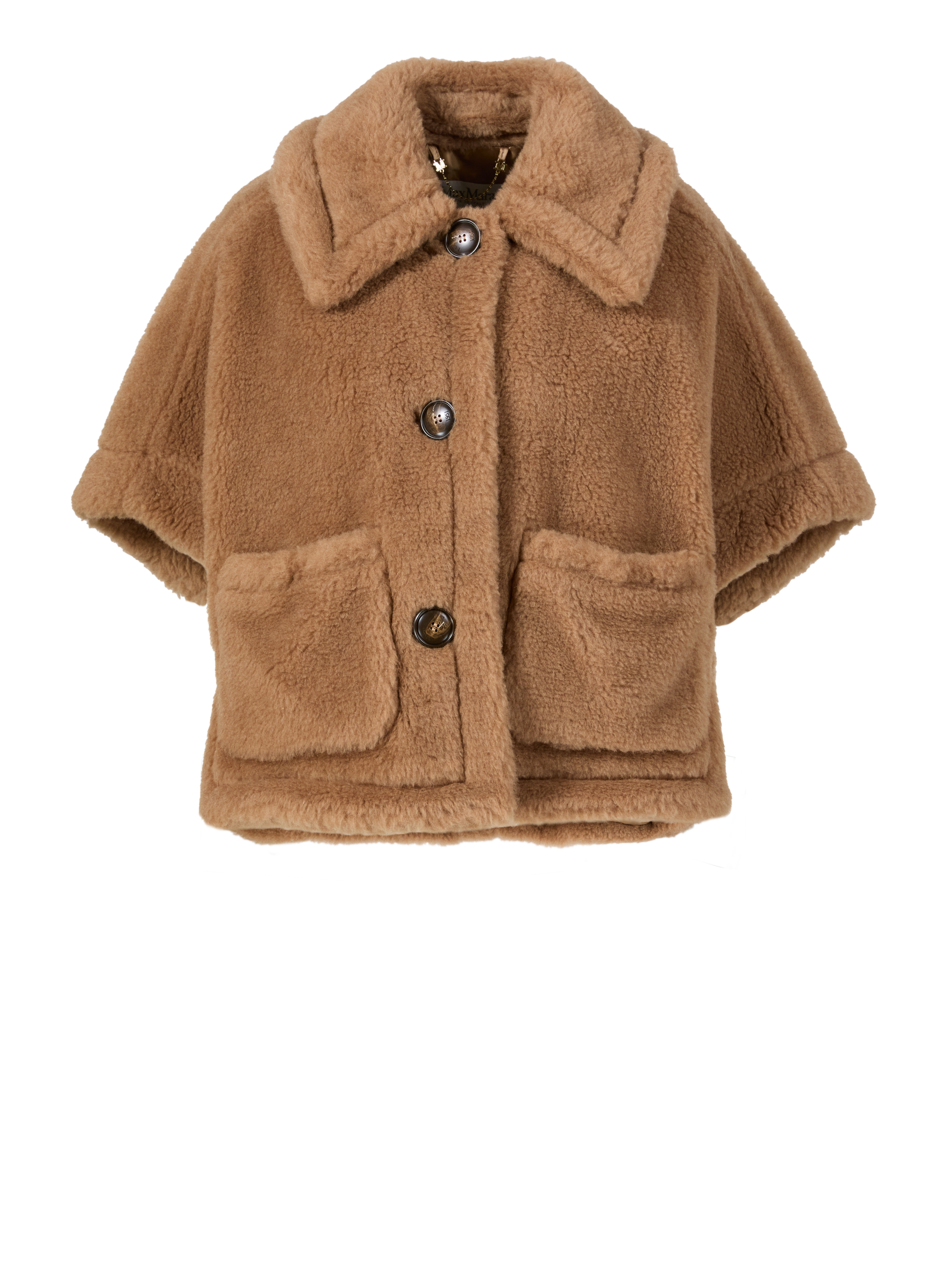 Kurzer Mantel 'Newtrezo' Braun | S/M | 2100006840865 | Unger-Fashion.com