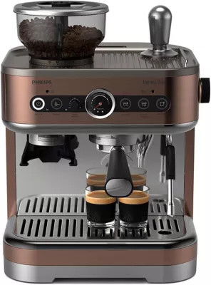 Philips Barista Brew Semi Automatic Espresso Machine, Metal Cappuccino | Belk