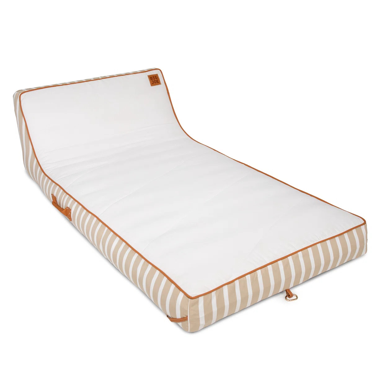 Big Joe Lux Chaise Premium Inflatable Pool Float, Cape Stripe, UV Protected | Wayfair North America