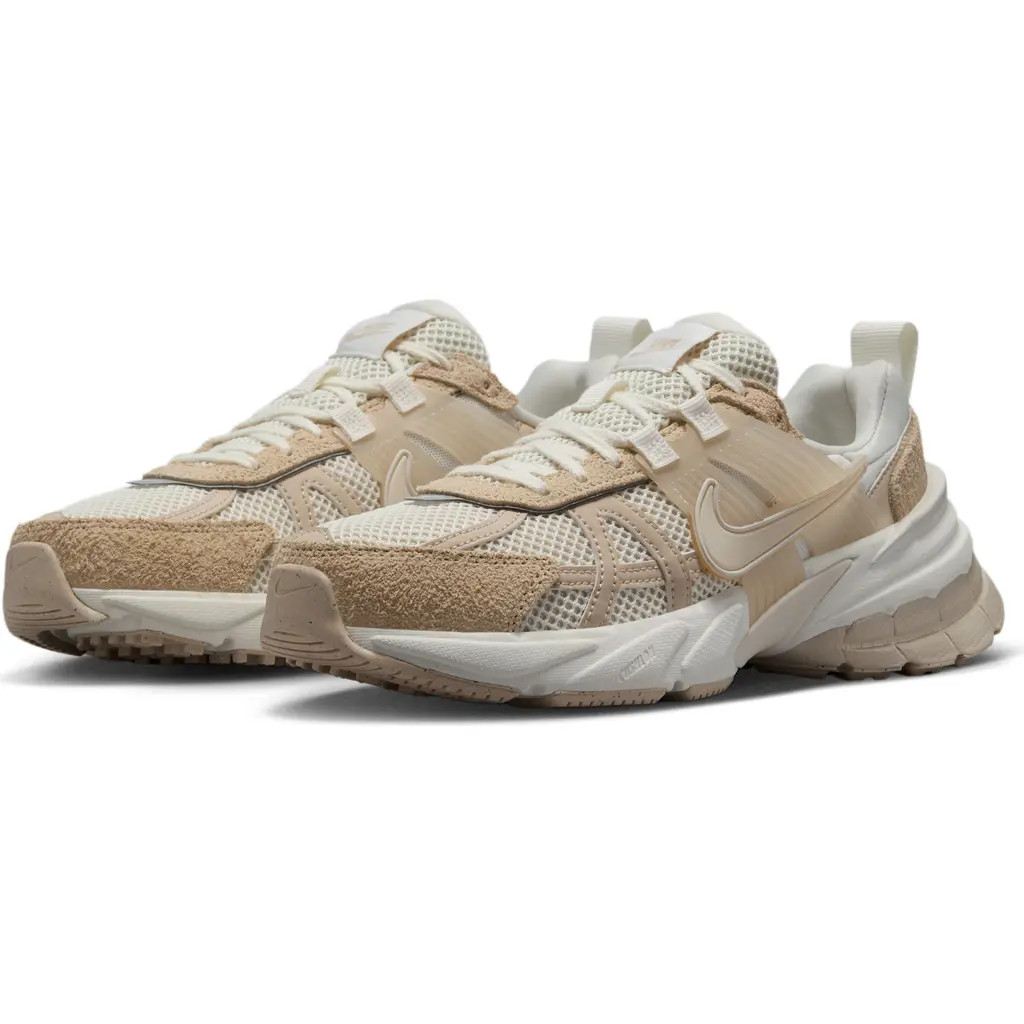 Nike V2K Run Sneaker in Sail/Sand Drift at Nordstrom, Size 6.5 | Nordstrom