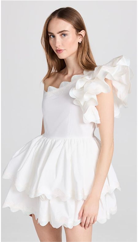 Calling all brides!!! This white dress is so perfect for an engagement party or bridal shower

Spring bridal style, summer brides , white dresses, white cocktail dresses , bridal shower dresses, dresses for bride , reception dresses for bride , white mini dress 

#LTKstyletip #LTKwedding
