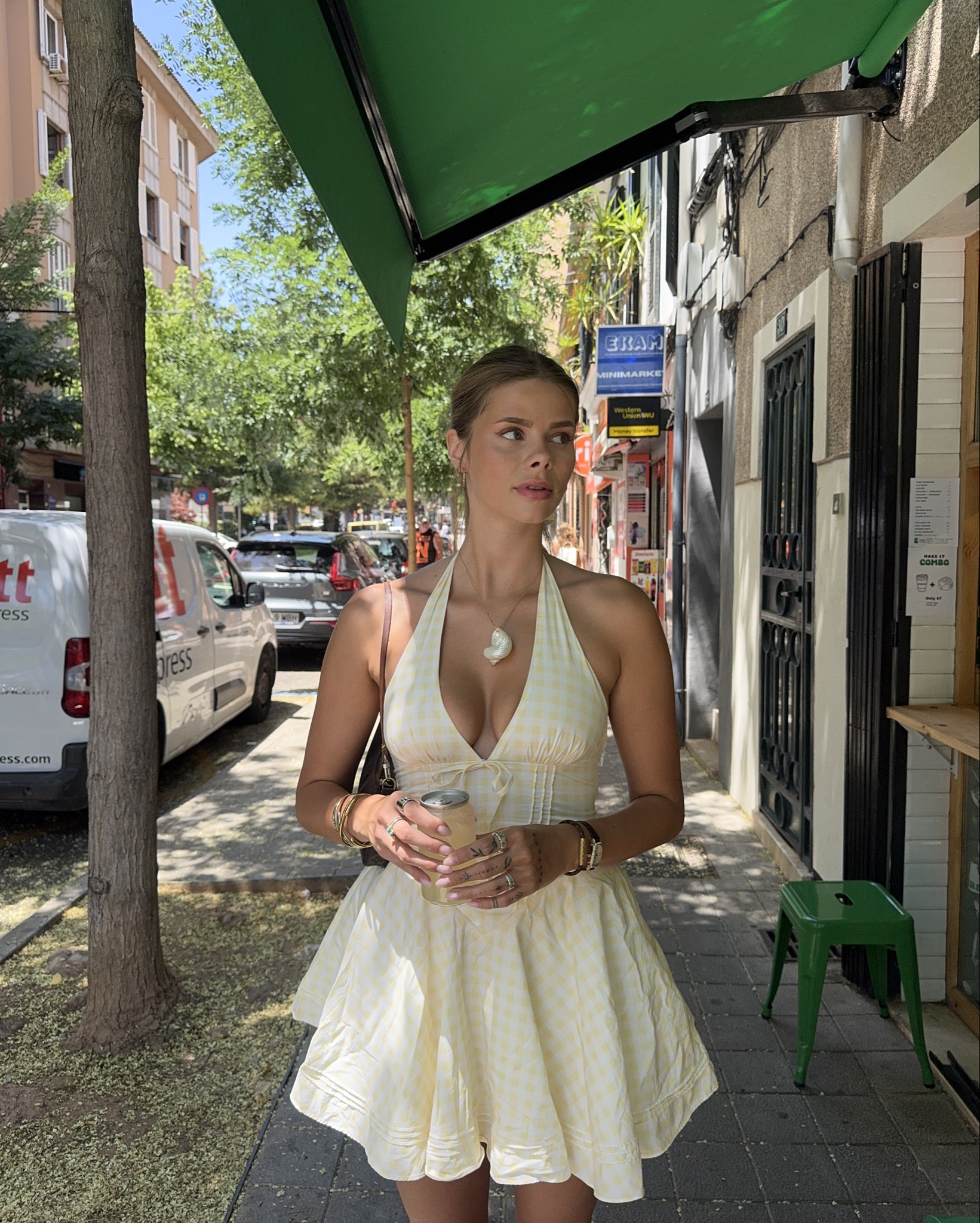 One of the cutest dresses for strolling through the city 💛 I love the yellow plaid so much!

#LTKeurope #LTKkleider #LTKsummer