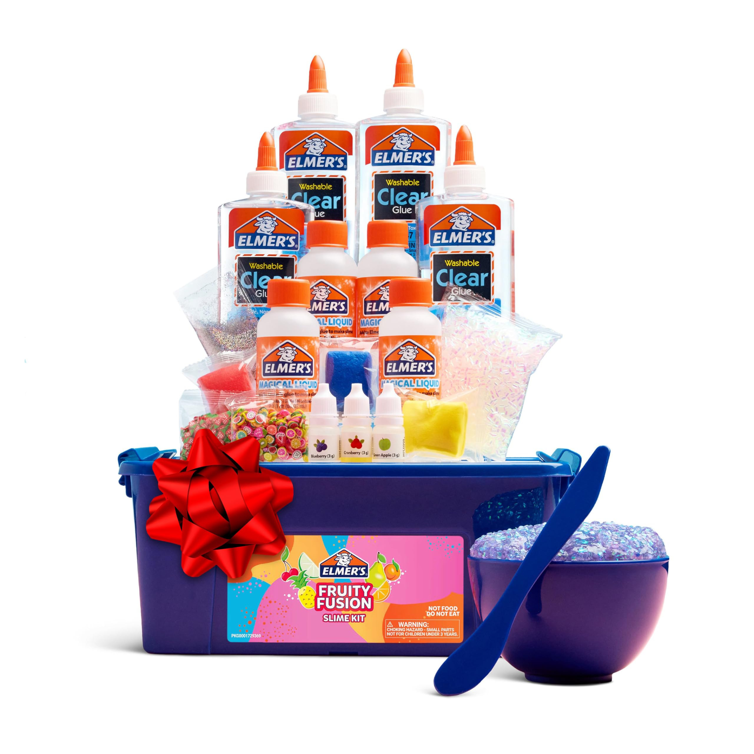 Elmer's Fruity Fusion Slime Kit, Includes Elmer's Clear Glue, Magical Liquid Slime Activator, Cla... | Amazon (US)