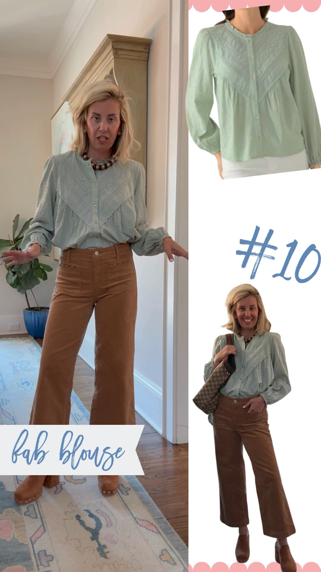 Y’all are loving this blouse as much as I do!
Top - small
Pants - 4
Clogs - 8 tts

#LTKgrwm #LTKdayinmylife #LTKmomlife